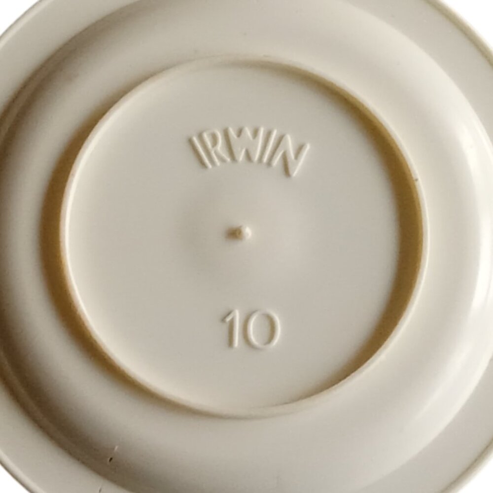 Vintage Irwin Kids Plastic Cattail Toy Doll Plate - Picture 6 of 8